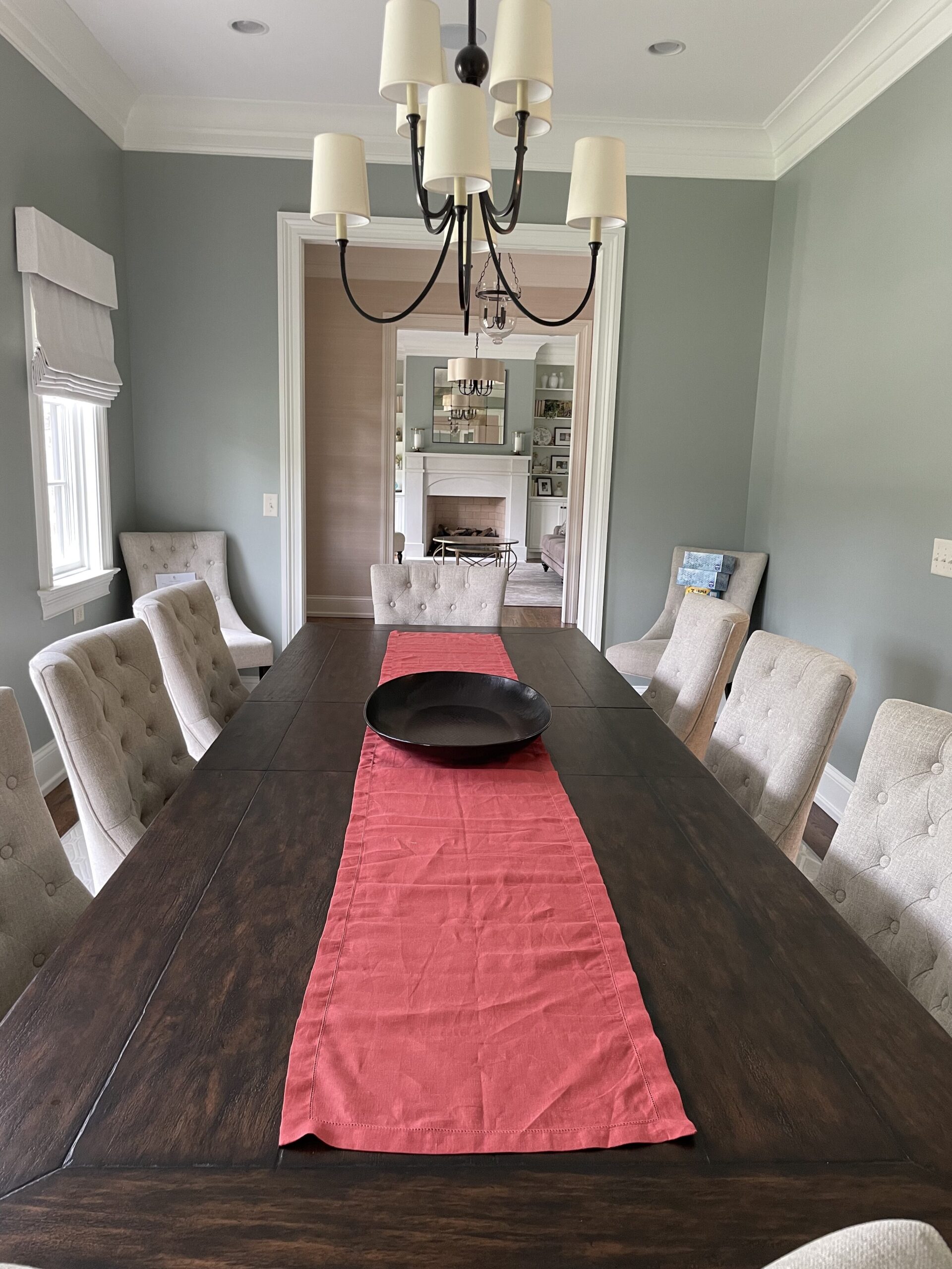 This house extension allows for a larger dining table which is the perfect home improvement from a Nashville Home Builder and Residential Contractor